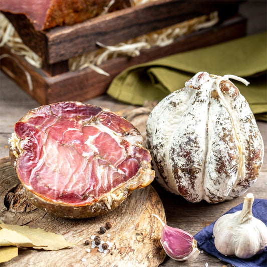 В'ялений мацик свинний - шматок 300 грам - Щось Смачненьке