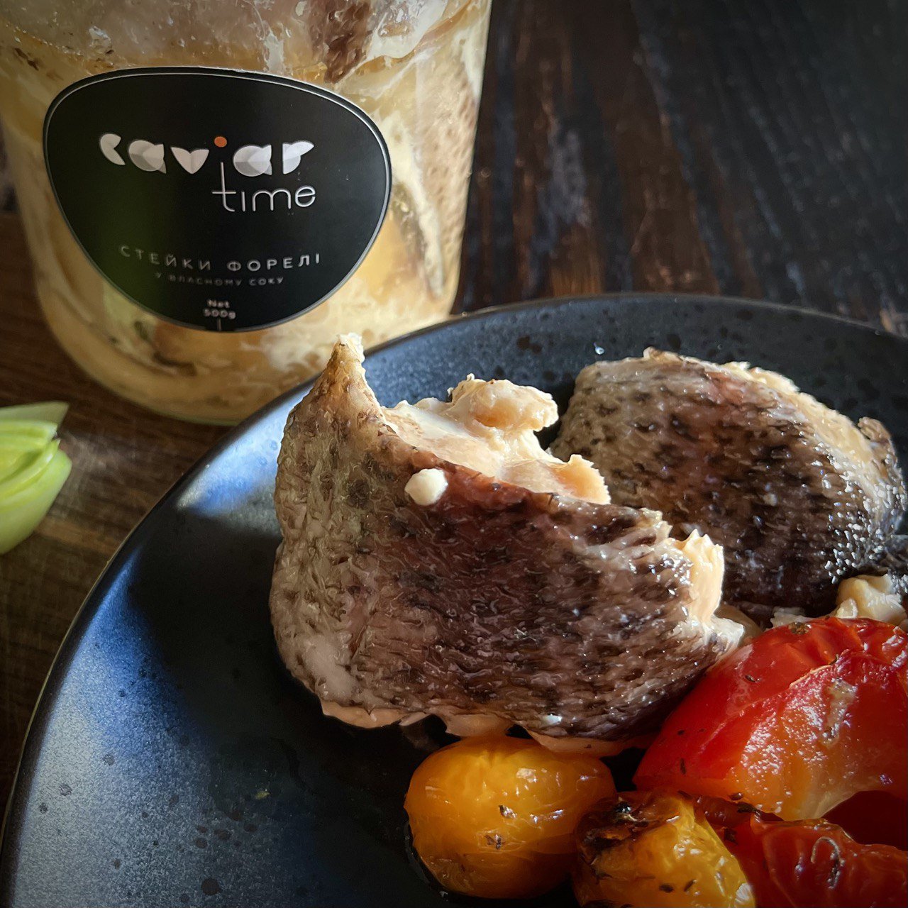 Стейки форелі у вс - Щось Смачненьке